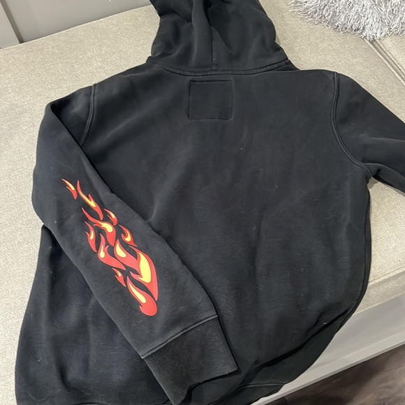 Hollister Black Sweatshirt Sz M - Picture 3 of 5